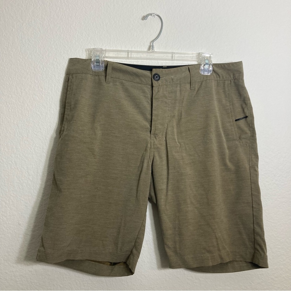Nitrous Black Shorts - Khaki - Size 32